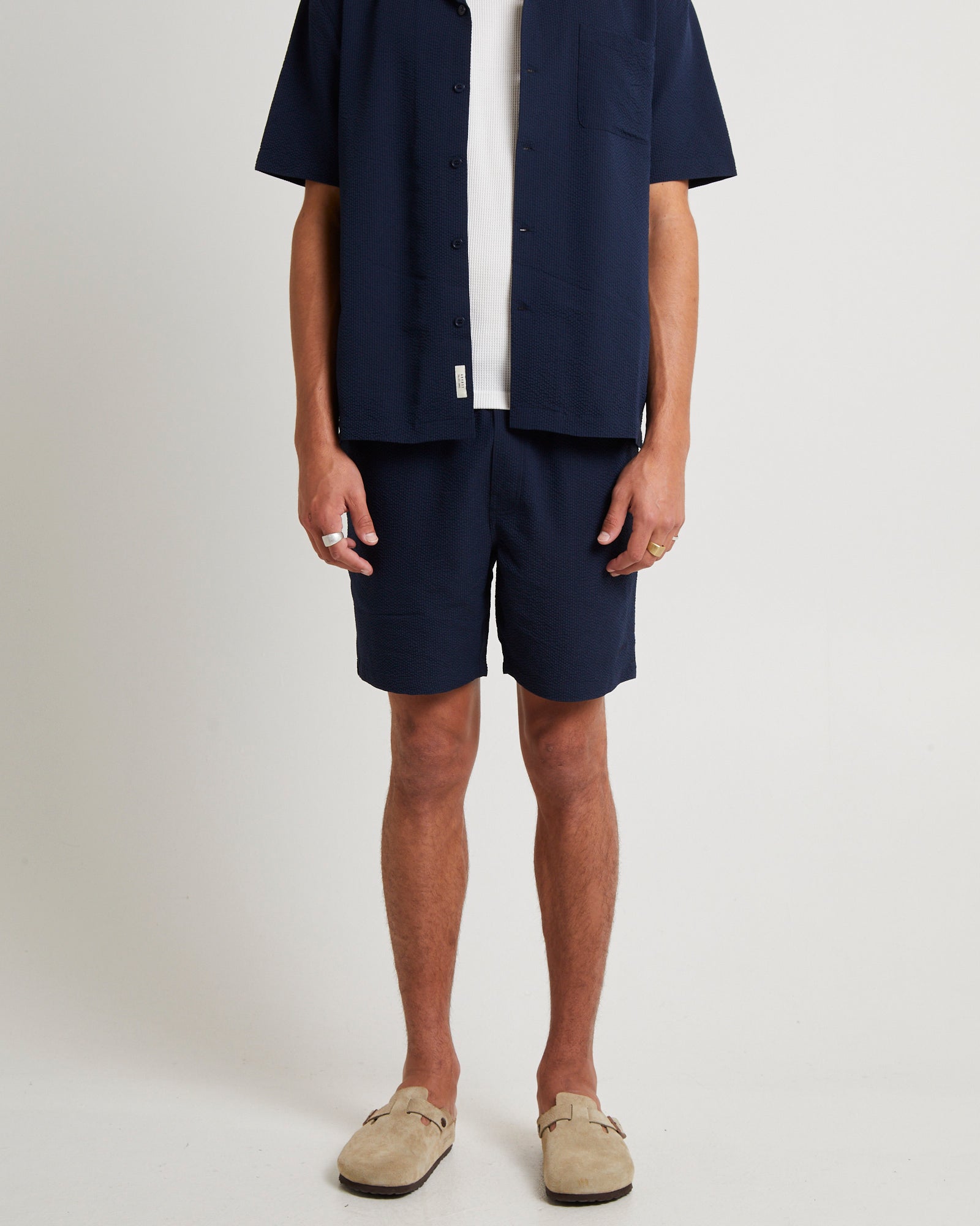 Sheffield Shorts - Gramercy Park Plaid Seersucker