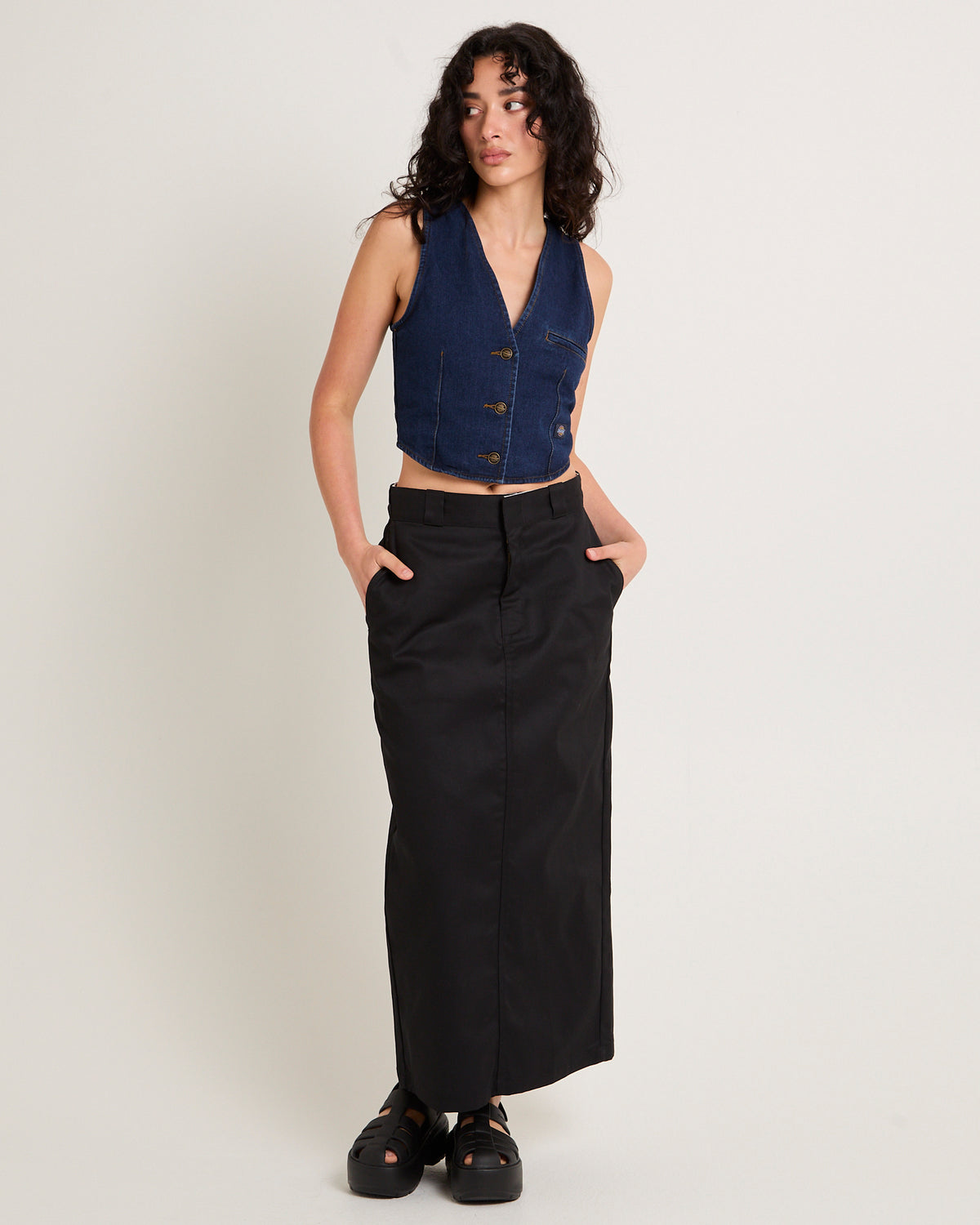 Del Rio Cropped Vest – General Pants Co.