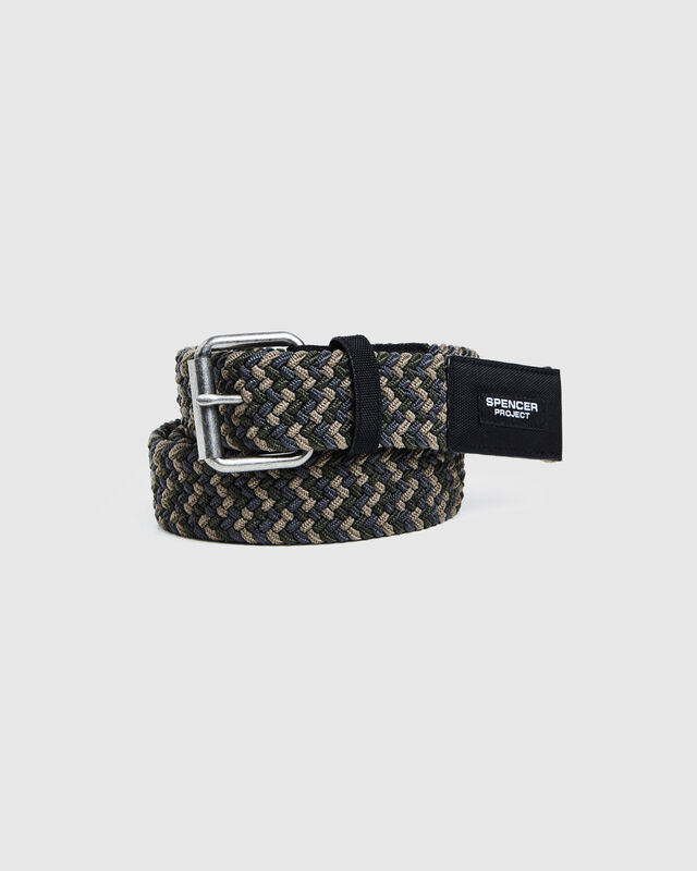 Braid Belt Olive Green, hi-res image number null