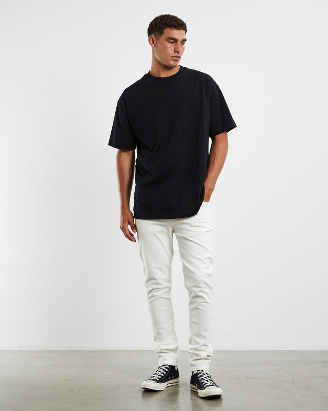 City Riot Slim Jeans in White, hi-res image number null