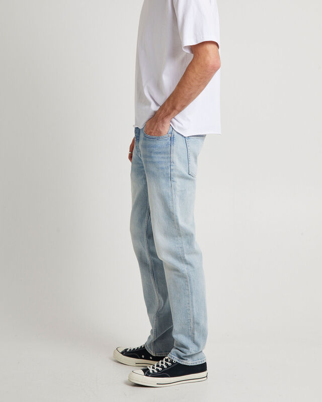 Ray Straight Slim Jeans Light Indigo, hi-res image number null