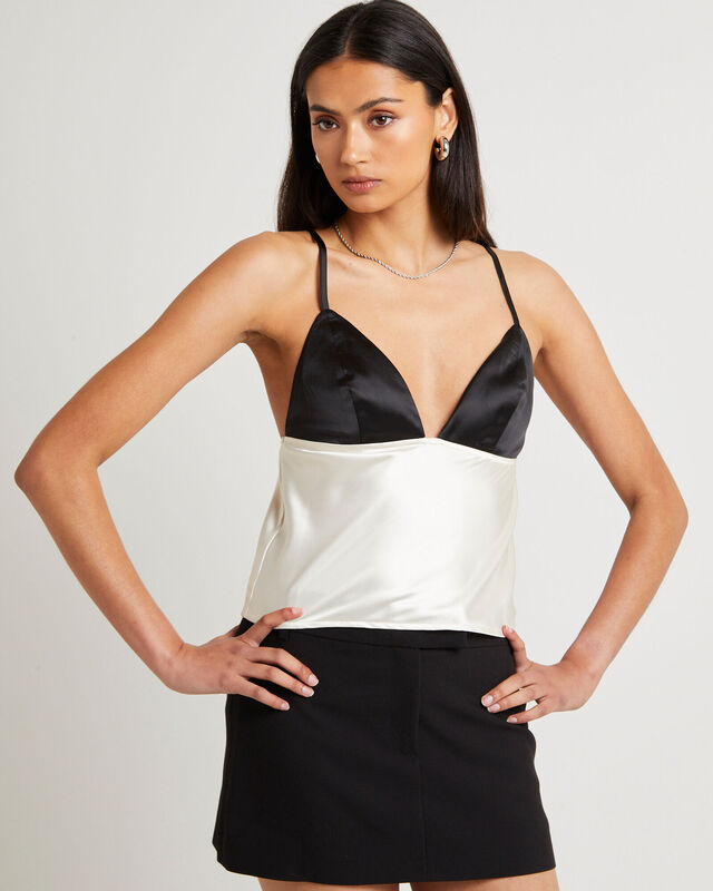 Camille Contrast Slip Top, hi-res image number null