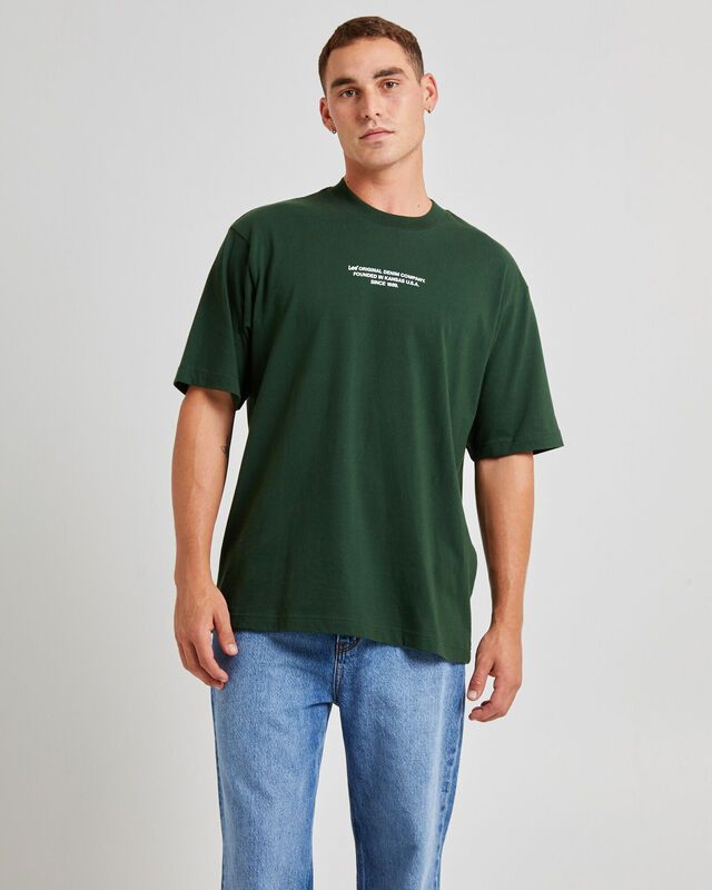 Denim Co Baggy T-Shirt Dark Forest, hi-res image number null