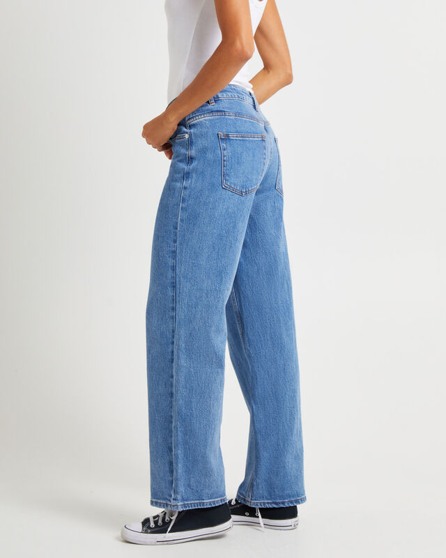 Rena Mid Rise Straight Jeans, hi-res image number null