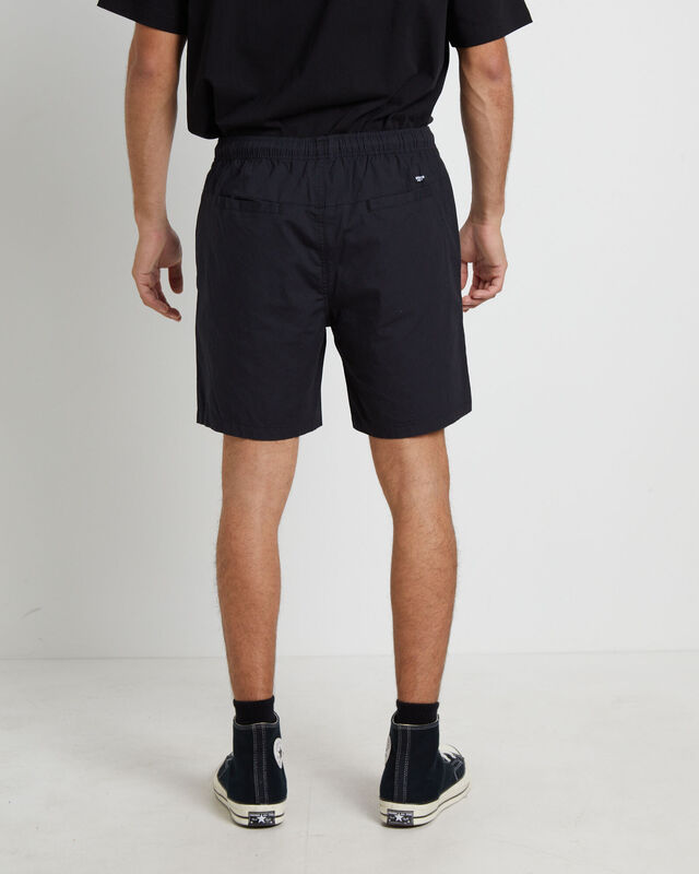 Puffy Shorts in Black, hi-res image number null