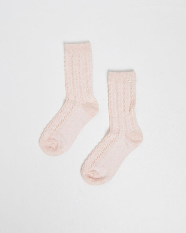 Lucia Cable Knit Socks 3 Pack, hi-res image number null