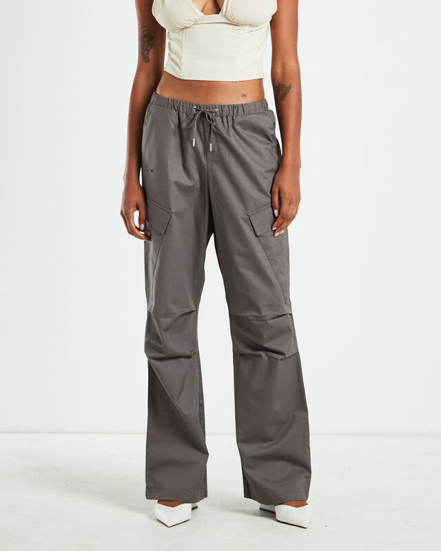 Parker Straight Leg Cargo Pants Grey, hi-res image number null