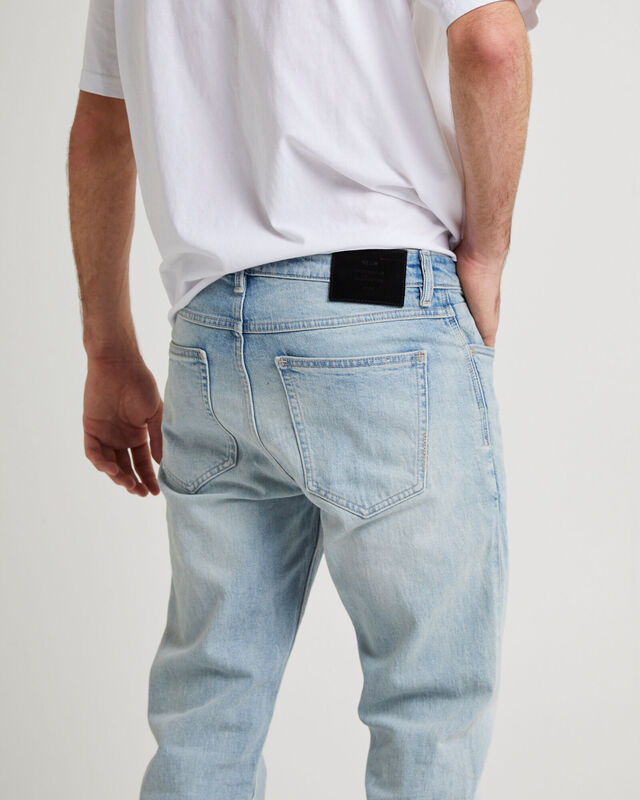 Ray Straight Slim Jeans Light Indigo, hi-res image number null