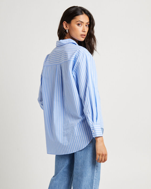 Poppy Poplin Long Sleeve Shirt, hi-res image number null