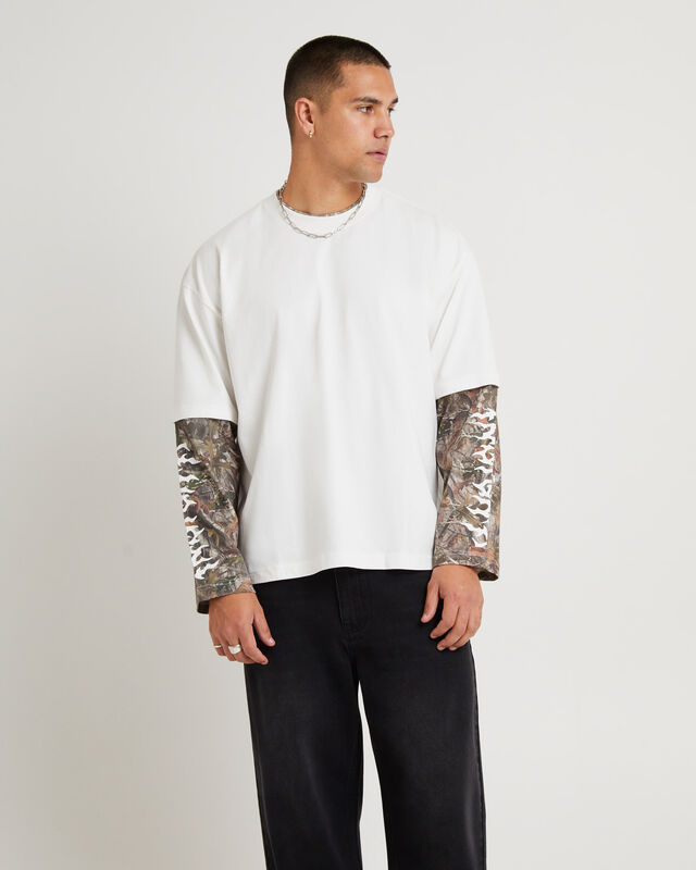 Jay Double Sleeve Ls Tee, hi-res image number null