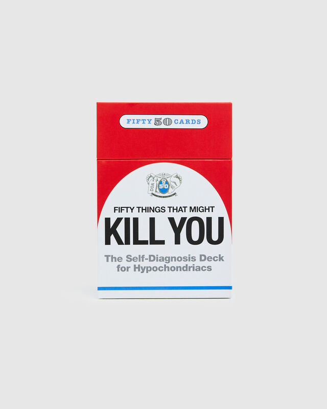 Fifty Things That Might Kill You Card Deck, hi-res image number null