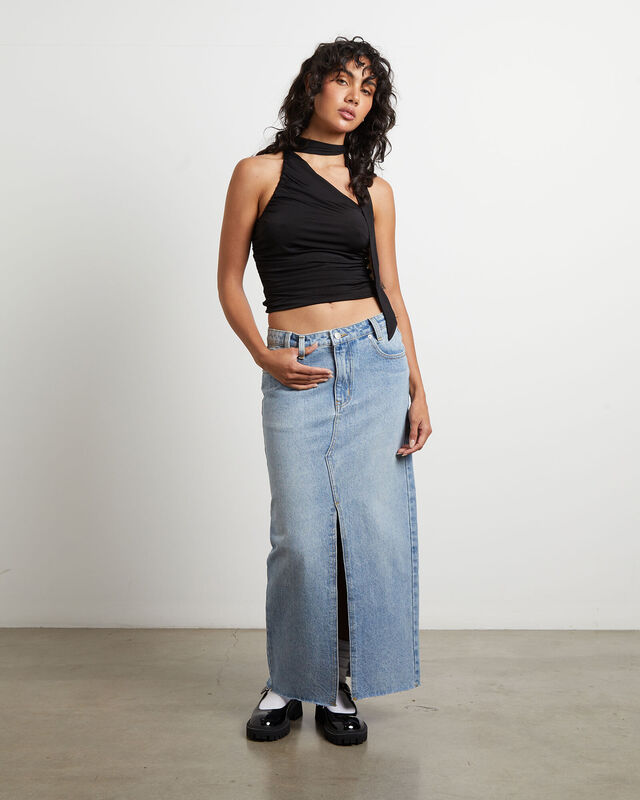 Rowan Slinky Chocker Top in Black, hi-res image number null