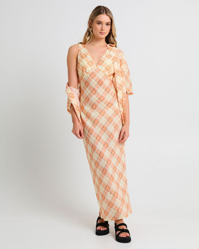 Nahla Check Slip Dress, hi-res image number null