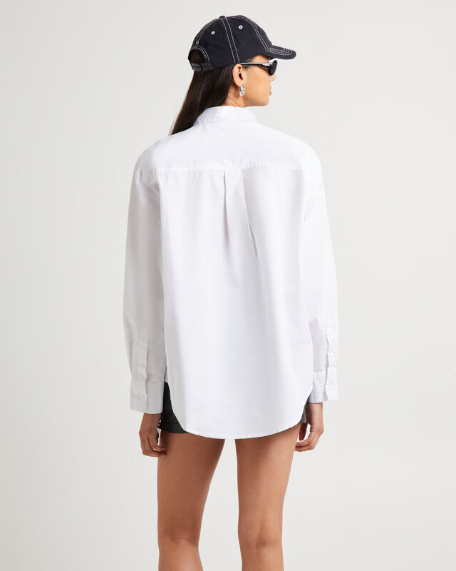 Oversized Poplin Shirt, hi-res image number null