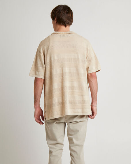 Knitted Short Sleeve Resort Shirt