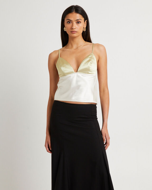 Camille Contrast Slip Top, hi-res image number null