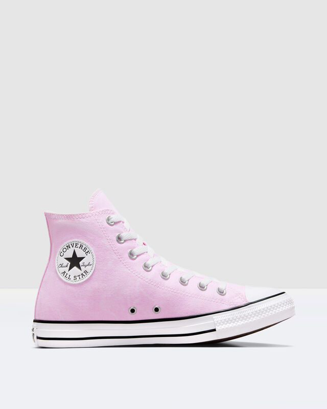 Chuck Taylor All Star Washed Canvas Hi-Top Shoes Stardust Lilac, hi-res image number null