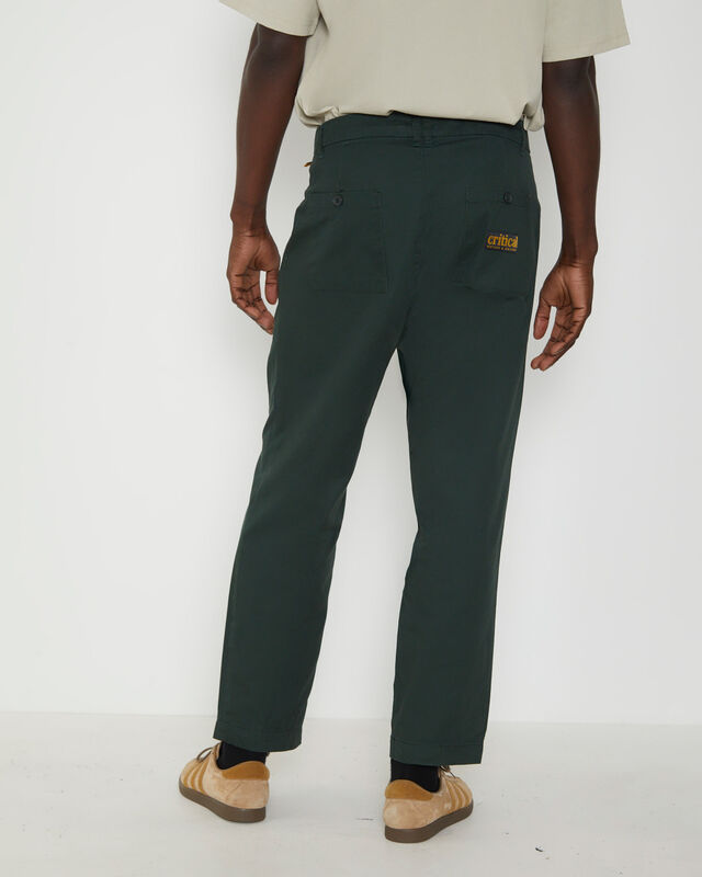 Harro Pleat Pants in Pine Green, hi-res image number null