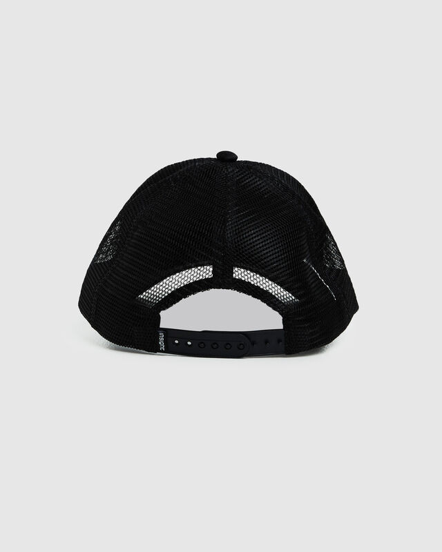 Diamante Trucker Cap Black, hi-res image number null