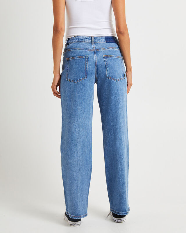 Rena Mid Rise Straight Jeans, hi-res image number null