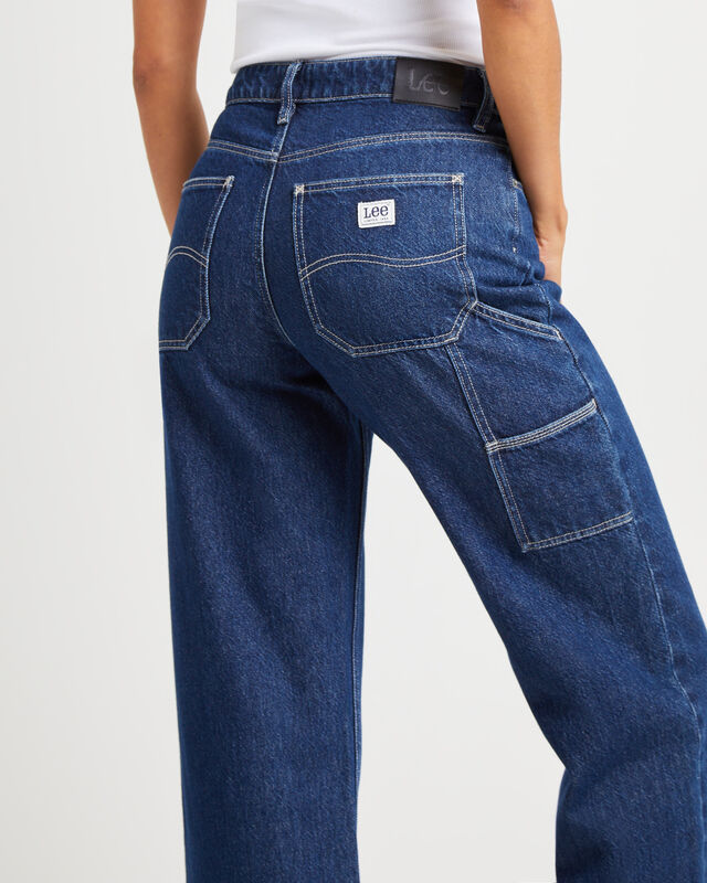 Mid Baggy Jeans Indigo Trip, hi-res image number null