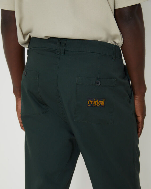 Harro Pleat Pants in Pine Green, hi-res image number null