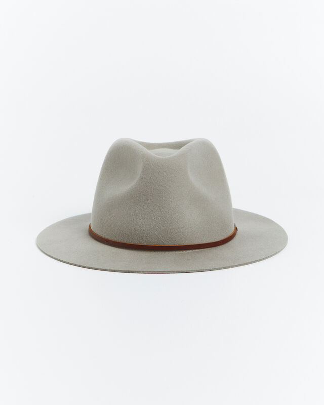 Wesley Fedora Hat Rock Beige, hi-res image number null