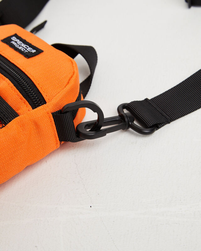 Side Body Bag in Hazard Orange, hi-res image number null