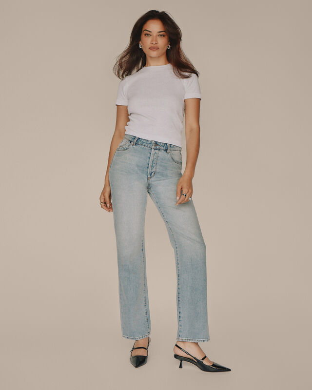 90s Relaxed Jeans Faded Blue, hi-res image number null