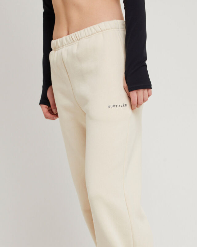 Subtitled Straight Leg Trackpants, hi-res image number null