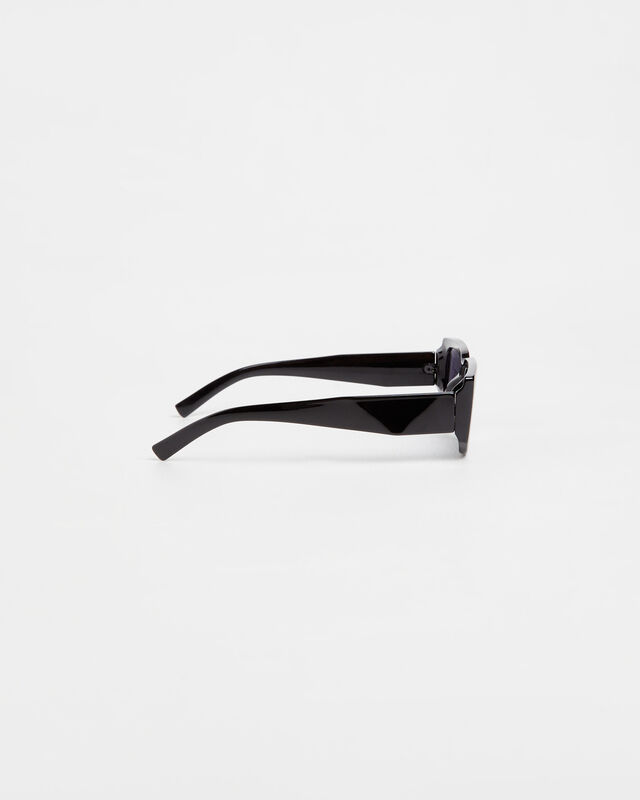 Ziggy Rectangle Sunglasses Black, hi-res image number null