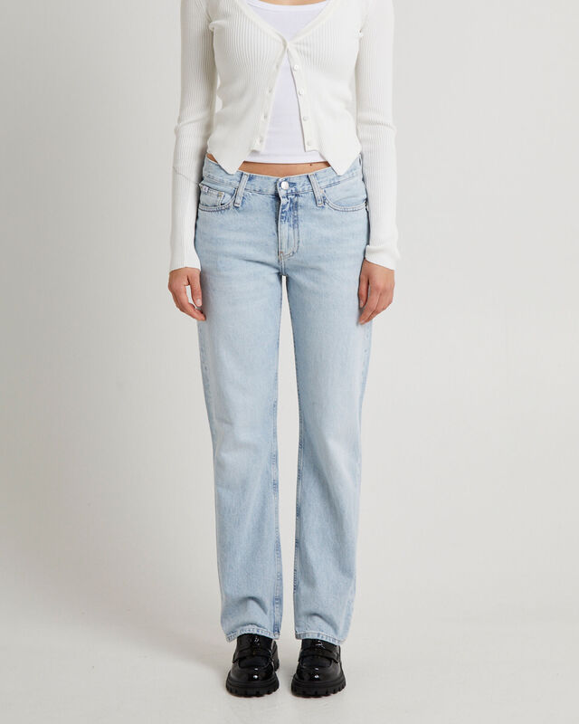 Low Rise Straight Jeans, hi-res image number null