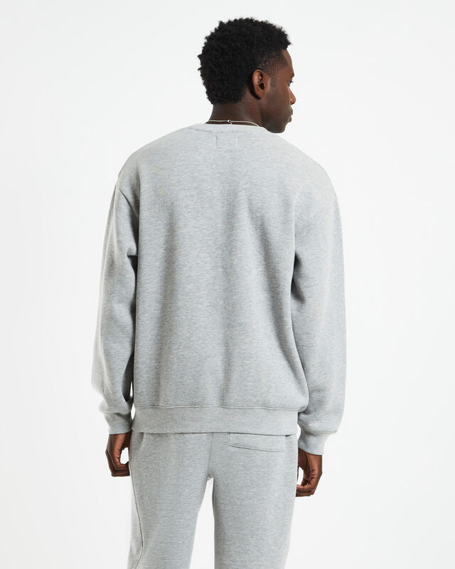 Crew Neck Jumper Grey, hi-res image number null