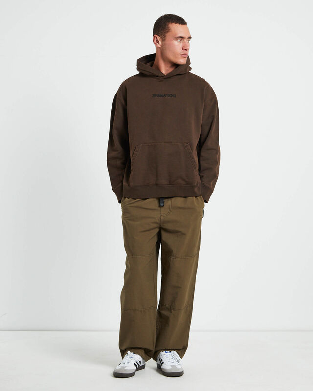 Surrealist Hoodie in Umber Brown, hi-res image number null