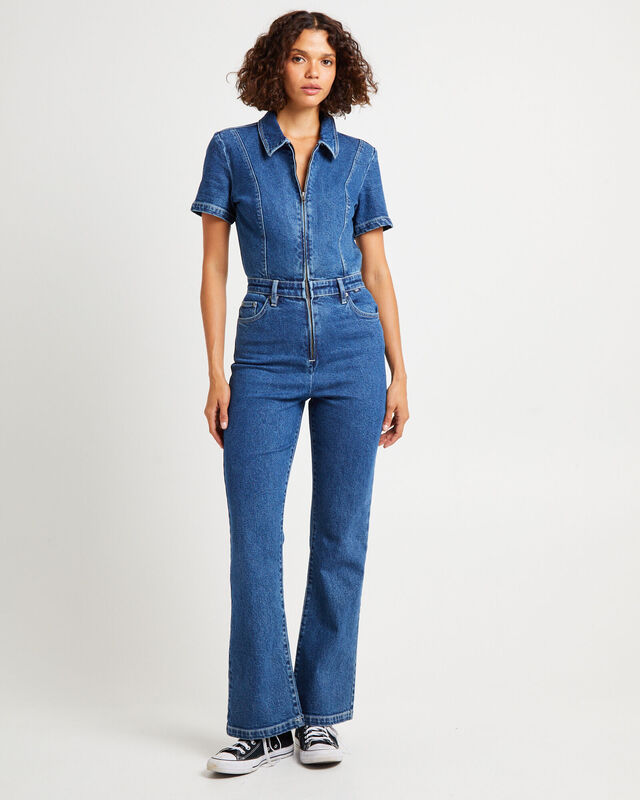 Rhianna Boilersuit French Blue, hi-res image number null