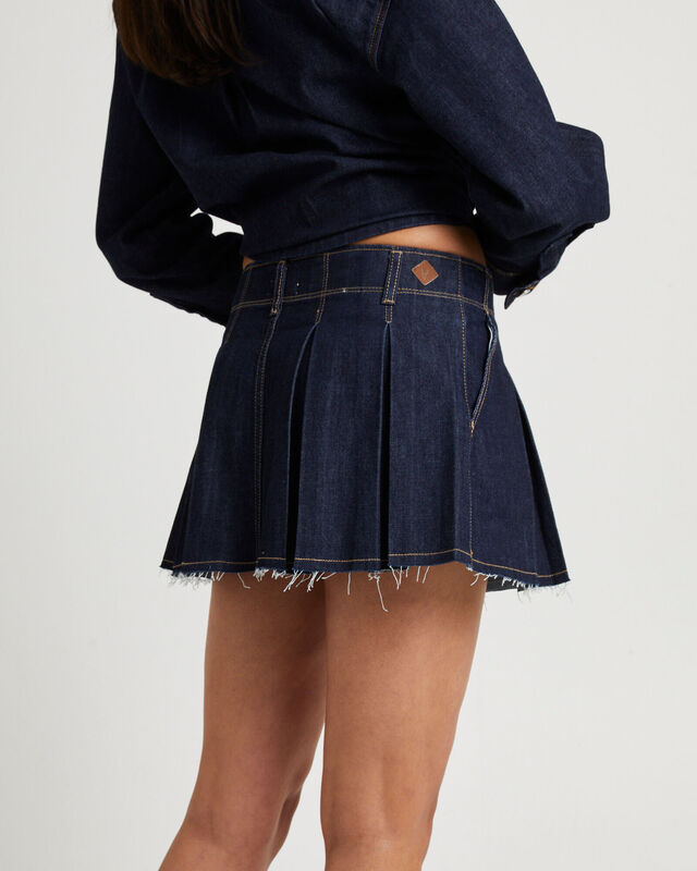 Pleated Mini Skirt Lila, hi-res image number null