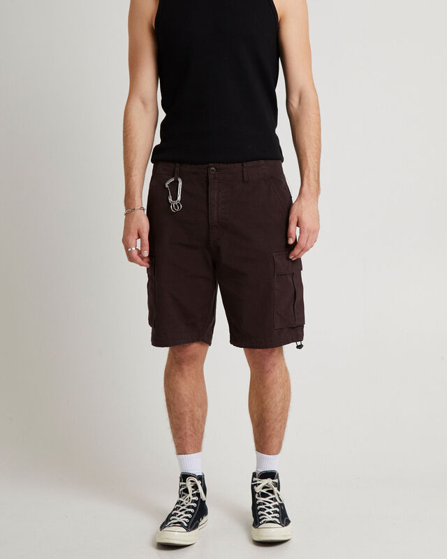 Surplus Ripstop Cargo Shorts Brown, hi-res image number null