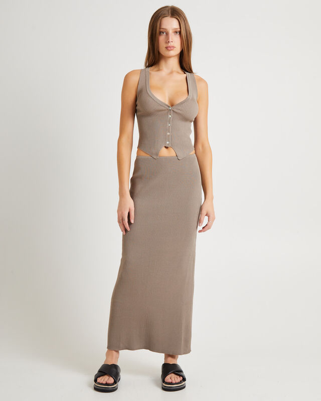 Kelse Knitted Maxi Skirt, hi-res image number null