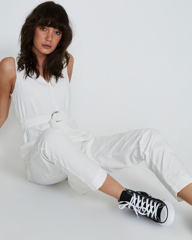 Dylan Onepiece Jumpsuit White, hi-res image number null