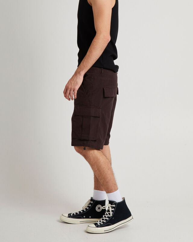 Surplus Ripstop Cargo Shorts Brown, hi-res image number null