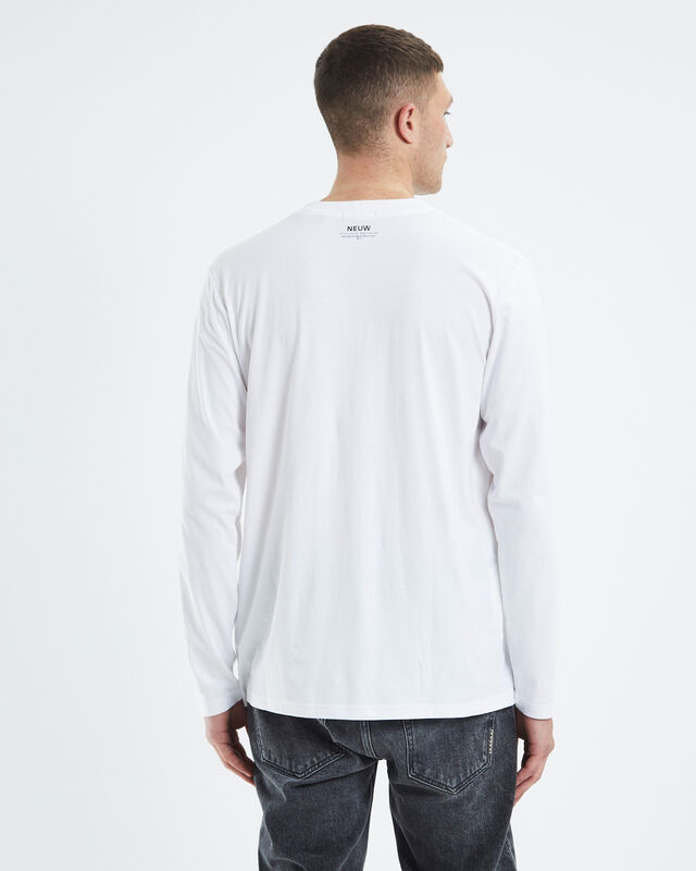 Poison City Long Sleeve T-Shirt White, hi-res image number null