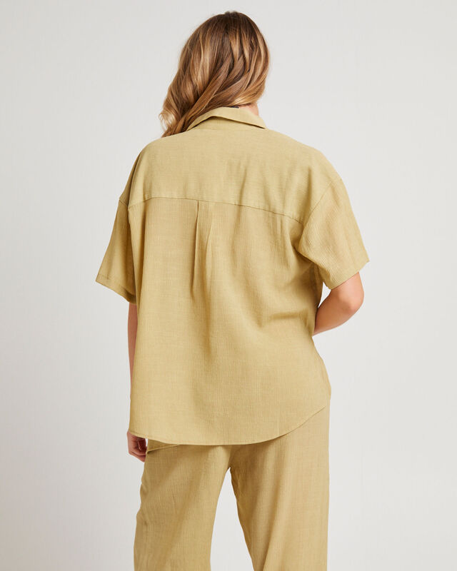 Indra Crinkle Oversized Shirt, hi-res image number null