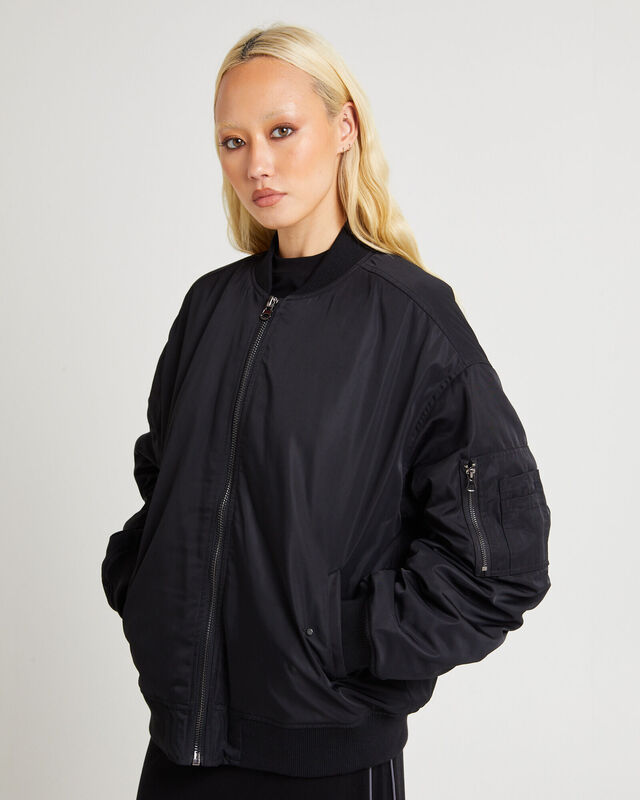 Relaxed Bomber Jacket, hi-res image number null