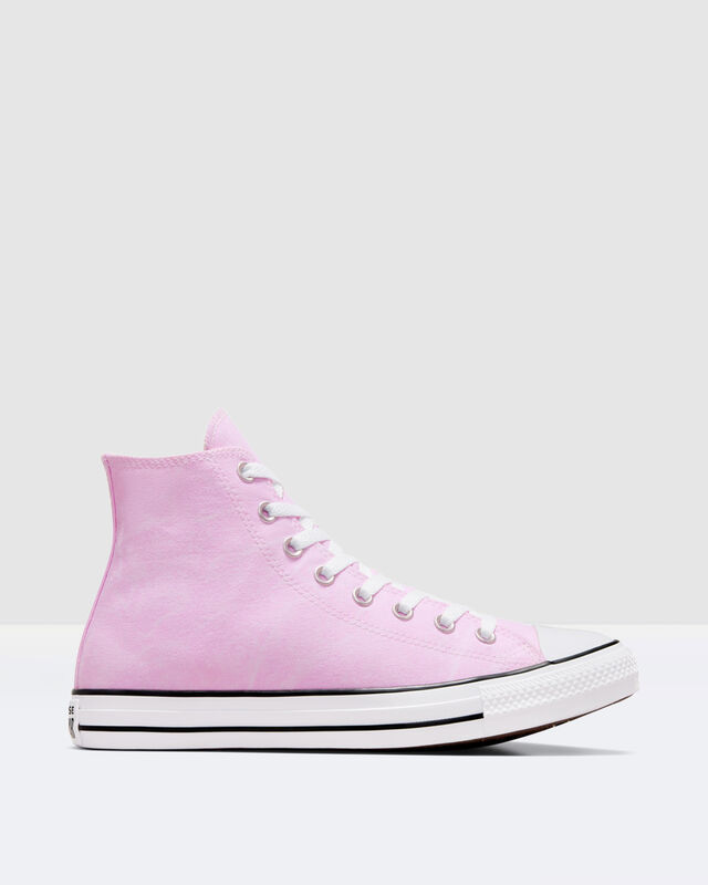 Chuck Taylor All Star Washed Canvas Hi-Top Shoes Stardust Lilac, hi-res image number null