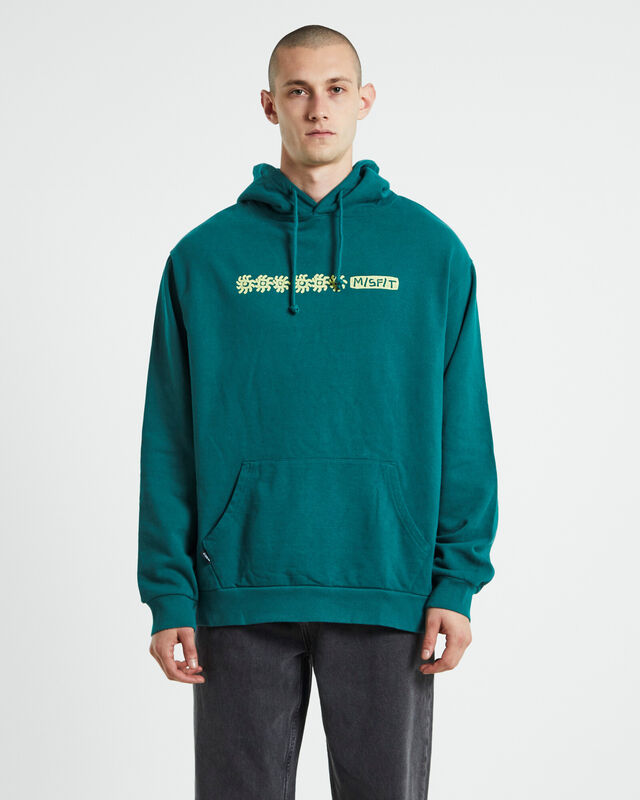 Global Acts 50-50 Hoodie Storm Green, hi-res image number null