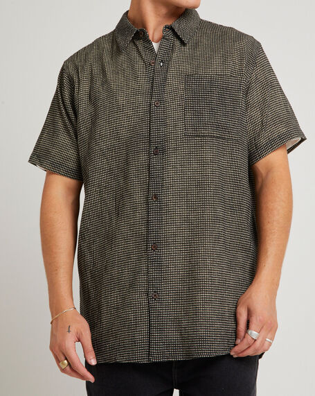 CHECK CREPE SHIRT