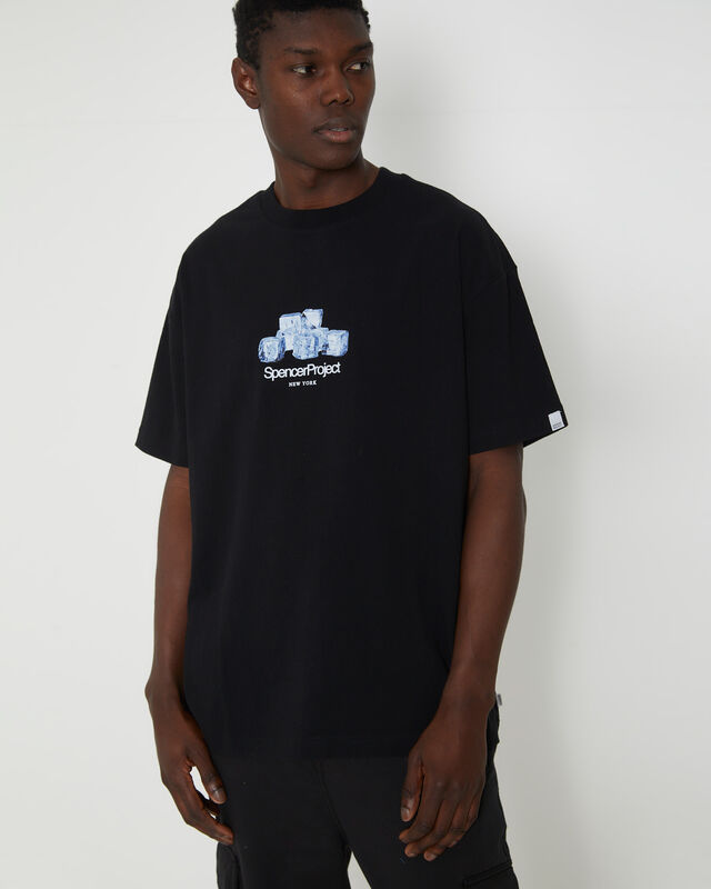 Ice Cube Short Sleeve T-Shirt in Black, hi-res image number null