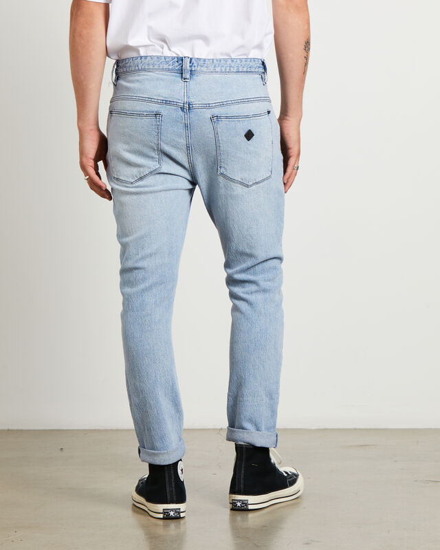 A Dropped Slim Denim Jeans in Rossi Blue, hi-res image number null