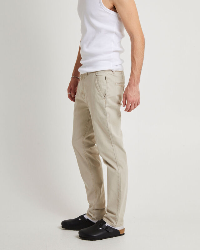 Preston Slim Chino Pants Bone, hi-res image number null