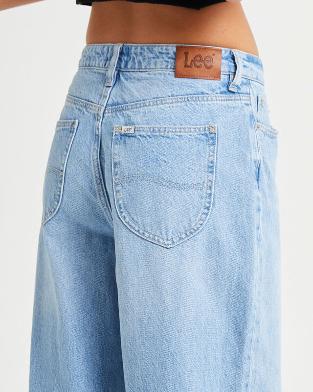 90s Mid Baggy Jeans Lakeside Blue, hi-res image number null